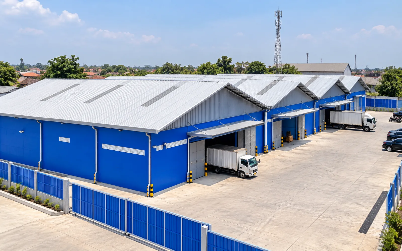 Loading dock Gudang Cikarang